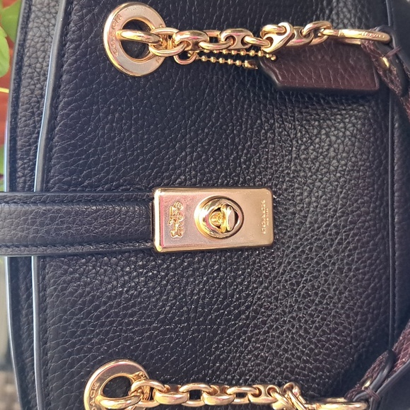 🎁 NEW Coach Lane Black Bucket C8399 Bag - Picture 2 of 16